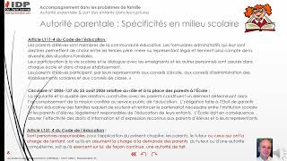 Autorité parentale et sort des enfants dans les ruptures  JAFJEécoleactes usuels [upl. by Anitsirk455]