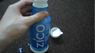 Review Zico Pure 100 Premium Coconut Water Drink Beverage electrolyte Hydration natural Fresh [upl. by Hana28]