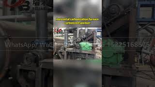 🔥Horizontal carbonization furnace carbonized sawdustcoal charcoal carbonized ask for price❤❤ [upl. by Anyak]