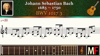 Bach BWV 1017 3 [upl. by Sined]