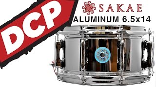 Video Demo Sakae Aluminum Snare Drum 14x65 [upl. by Manella]