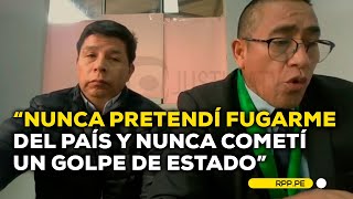 Castillo quotJamás se me ha pasado por la cabeza la situación de fugarmequot ENCENDIDOSRPP  EN VIVO [upl. by Santos907]