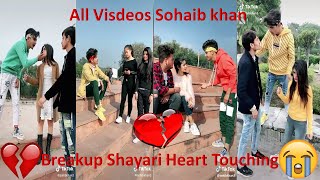 Sohaib khan3 All TikTok Shayari Videos New Viral TikTok Video Breakup Heart Touching TikTok Video [upl. by Rizzi]