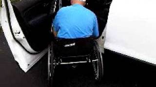 Paraplegic T3 complete injury vehicle transfer [upl. by Llennahs256]