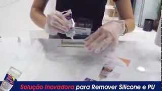 Removedor de Silicone e PU  Tira Silicone Gel Quimatic Tapmatic [upl. by Pliner]