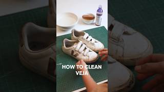 How to clean your VEJA sneakers pt2 veja sneakers cleaning cleaningtips cleaninghacks sneaker [upl. by Namia]