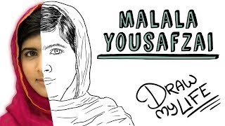 LA INCREÍBLE Hª DE MALALA  Draw My Life [upl. by Carmon874]