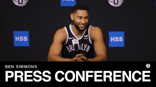 Ben Simmons Press Conference  2023 Brooklyn Nets Media Day [upl. by Nek]