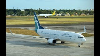 X plane 11 Silk Air 737 800 Landing Mactan Cebu [upl. by Aia268]