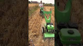 Micro tiller power weeder plow machinethegardenspot [upl. by Marjy]