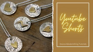 Learn how to make jewelry yourself by following along with my metalsmithing tutorials [upl. by Demahom]