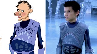 kneel before the ice princess  the adventure of sharkboy and lavagirl 3d drawing meme [upl. by Adnuahs]