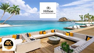 Hilton Maldives Amingiri Resort amp Spa 5 Star Luxury Beach Hotel [upl. by Gothart690]