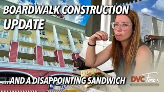 Disneys BoardWalk Villas Refurbishment and Construction Updates [upl. by Ahsiemac288]