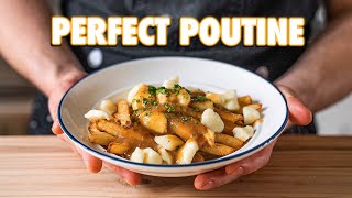 Cheesy Poutine With Homemade French Fries 2 Ways [upl. by Ahtiekahs454]