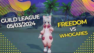 05032024 Guild League  Freedom VS WhoCares Priest PoV  Ragnarok Origin LNA [upl. by Dasie798]