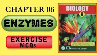 Exercise MCQs amp Short Questions Enzymes Chapter 6 Class 9 Biology Sir Khurram GS Academy [upl. by Addiego]