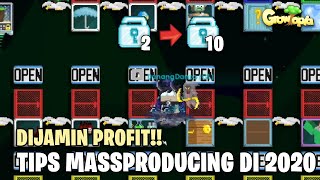 DIJAMIN PROFIT TIPS MASS PRODUCING DI 2020 [upl. by Stefania]