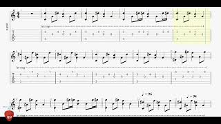 Ennio Morricone  Carillon  Guitar Pro Tab [upl. by Dorothi313]