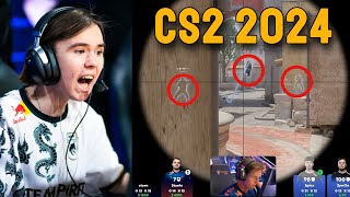 CS2  INSANE PRO HIGHLIGHTS 2024 🤯 [upl. by Oijres695]