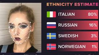 DNA test results Ethnicity Estimate Nationality Gradient App [upl. by Rebeh]