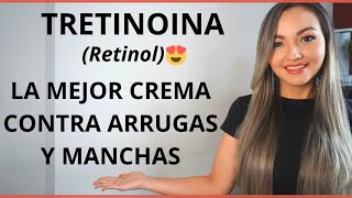 TRETINOINA RETINOL PASO A PASO  elimina manchas arrugas y acne RETIN A acido retinoico [upl. by Dray]