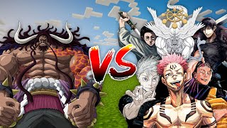 Kaido vs The Strongest Characters in Jujutsu Kaisen [upl. by Powell]