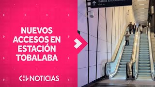 Estación Tobalaba del Metro tendrá nuevos accesos ¿Dónde están y con qué estarán conectados [upl. by Atinrahc308]