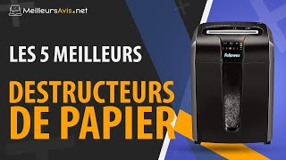 ⭐️ MEILLEUR DESTRUCTEUR DE PAPIER  Avis amp Guide dachat Comparatif 2020 [upl. by Tterab]