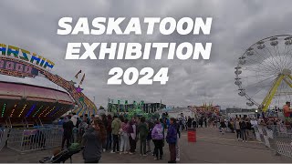 EXPLORING THE BEAUTY OF SASKATOON EXHIBITION 2024 [upl. by Eiblehs856]