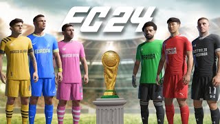 Am creat câte o echipă pentru fiecare continent în FC 24 🌎 Oare cine câștigă turneul 🏆 [upl. by Mady541]