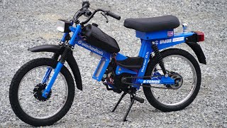 TOMOS APN 6s Conversion to ELECTRIC 5000W 72V  Part 2 [upl. by Bonne]