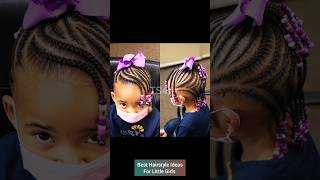 Best Hairstyle Ideas For Little Girls shorts hairstyles kidshairstyles braids [upl. by Lorola394]