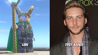 Characters and Voice Actors  Lego Marvel Super Heroes [upl. by Dowling]