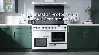 Professional Deluxe 110cm Induction Range Cooker  Rangemaster [upl. by Liatris]