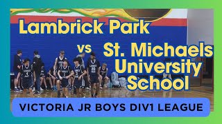 Lambrick Park vs St Michaels University School [upl. by Naasar]