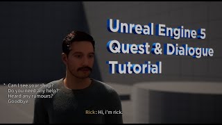 How To Make QuestsDialogues in UE5  Narrative 3 Tutorial [upl. by Alram432]