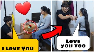 Proposing Prank On Cute Friend 😭  Gone Wrong ❌  Prank In India  Skater Himanshu [upl. by Pliske]