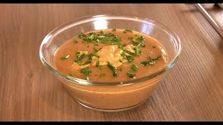 Recette facile Velouté de châtaignes crème de cèpes et ciboulette [upl. by Anirrok]