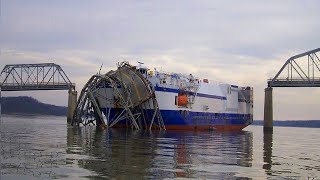 SHIPS AND BOATS CRASHING INTO BRIDGES COMPILATION 2 [upl. by Franck761]