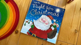 ‘Twas Night Before Christmas by Clement Clarke Moore  Audiobook  Pasaka bērniem [upl. by Ellon]