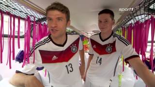 Müller und Draxler überraschen Fans [upl. by Nana952]