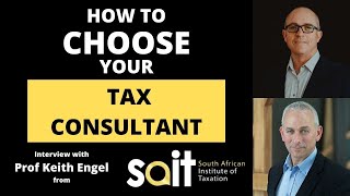 How to choose a tax consultant  SA 2022 [upl. by Itsym]