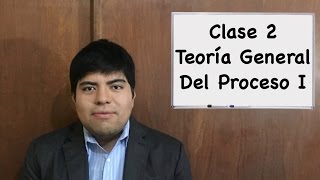 Teoría General del Proceso I clase 2 [upl. by Assened]