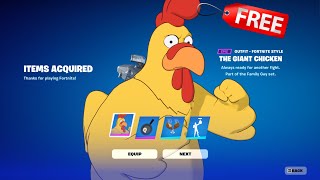 How to Get The Giant Chicken in Fortnite [upl. by Acilef]