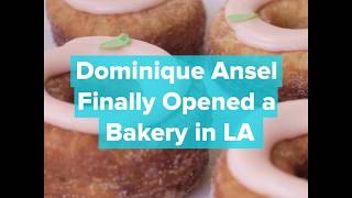 Dominique Ansel Finally Opened A Bakery in Los Angeles [upl. by Inotna870]