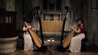 Continue  Prelude from Final Fantasy VII Nobuo Uematsu  Amy Turk Harps [upl. by Gilda]