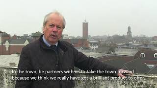 Shropshire Council leader Peter Nutting on the future of Shrewsburys Smithfield Riverside [upl. by Boyt]