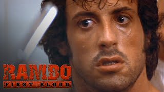 Rambo Prison Break EXTENDED Scene  Rambo First Blood [upl. by Armando]