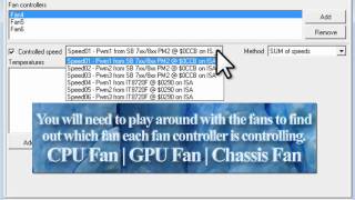 Control Fan Speeds With SpeedFan Tutorial [upl. by Eldwin322]